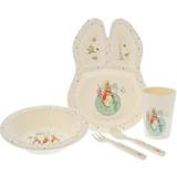 Beatrix Potter Nappflaskor & Servering Beatrix Potter Peter Rabbit Dinner Set The Flopsy Bunnies