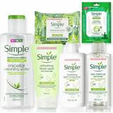 Simple Ansiktsvård Simple rengöring av micellar vatten, sminkborttagare, snäll mot huden 2