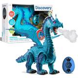 Radiostyrda robotar Discovery Toy RC Dragon Smoke