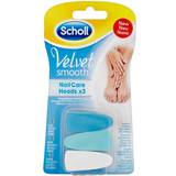 Scholl El- eller batteridriven Nagelprodukter Scholl Velvet Smooth Elektronisk nagelvårdssystem Reservfiler 3 delar, 1