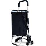 Reflexer Shoppingvagnar Vounot Folding Shopping Trolley - Black
