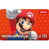 Presentkort Nintendo eShop Card 150 SEK