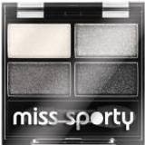 Miss Sporty Makeup Miss Sporty Quattro Studio Quadruple eye shadows 404 Real Smoky/Smoky Black 5g