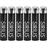 Sirius Batterier & Laddbart Sirius DecoPower AAA 6-pack