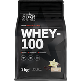 Star Nutrition D-vitaminer Vitaminer & Kosttillskott Star Nutrition Whey-100 Vanilla 1kg