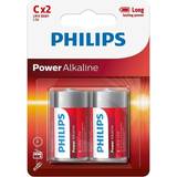 Alkaliska Batterier & Laddbart Philips "Alkaliska Batterier LR14 P2B/05"