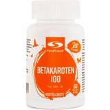 A-vitaminer Vitaminer & Mineraler Healthwell Beta Carotene 100 60 st