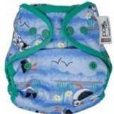 Close Babynests & Filtar Close Caboo Swaddle blanket, Blue Puffin