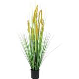 Gula Konstgjorda växter Europalms Parrot grass, artificial, 120cm Konstgjord växt