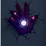 Belysning Marvel 3D Iron Man Väggarmatur