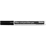 Svarta Glas- & Porslinspennor Panduro Hobby Glas- och porslinspenna svart