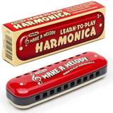 Metall Leksaksmunspel Schylling Learn to Play Harmonica