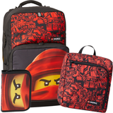 Ninjago skolväska Lego Ninjago School Bag Set - Red