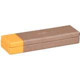 Kontorsmaterial Rhodiarama pencil box 21x5,5x3cm Taupe 318874C