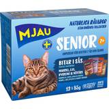 Mjau Husdjur Mjau Multibox Senior Våtfoder Katt Fisk & Köttsmak