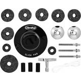 Gibraltar Vårdprodukter Gibraltar Accessory Drum Set Drummers Tech Kit bass drum click pad, clamp screw, clamp screw washer for cymbals, cymbal tilter sleeve, felts