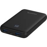 Powerbank quick charge Sabrent 10000 mAh USB C 18 W PD Power Bank Bärbar laddare med Quick Charge 3.0 USB