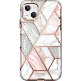 I-Blason Apple iPhone 13 Bumperskal i-Blason Cosmo Marble Pink Case for iPhone 14 (iPhone2021/22-6.1-Cosmo-SP-Marble) Marble Pink
