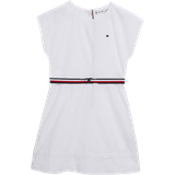 Tommy Hilfiger Logo Embroidery Fit & Flare Dress
