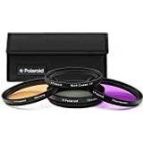 Polaroid Linsfilter Polaroid 72 mm HD flerskikt/multicoated Glass 4-delars filterset med filterpåse (UV, cirkelformad POL, FDL, varmfilter, filterpåse)
