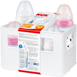 Vita Flaskmatningsset Nuk Starter Set First Choice ⁺ Temperatur Control från födseln rosa/vit