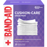 Band-Aid Cushion Care Gauze Pads, Small, 2 X 2 2 Inch