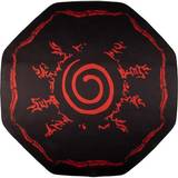 Svarta Gaminggolvmattor Konix Naruto Logo Floor Mat - Black/Red