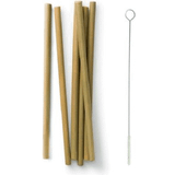 Bambu tallrik Bambu Home Sugrör, ekologisk