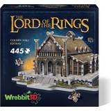 Fantasy 3D-pussel Wrebbit Lord of The Rings Golden Hall Edoras 445 Pieces