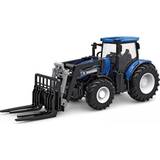 Amewi Radiostyrda arbetsfordon Amewi RC-traktor med pallgaffel LiIon 500mAh blå/6