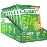 Citron/lime Snacks Quest Nutrition Tortilla Style Protein Chips Chili Lime 32g 8pack