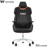 Läder Gamingstolar Thermaltake Argent E700 Real Gaming Chair - Black/Orange