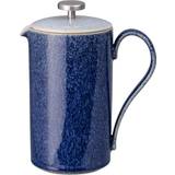 Kaffemaskiner Denby Blue Cobalt Brew Cafetiere 17cm