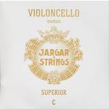 Jargar Musiktillbehör jargar Ce-CSM Cello Superior C-Saite, medium (1,34 mm) för cello guld Superior Medium