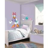 Vita Väggdekor Barnrum RoomMates Mickey & Friends - Daisy Duck Peel & stick Giant Wall Decal