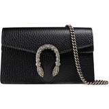 Väskor Gucci Dionysus Super Mini Bag - Black Leather