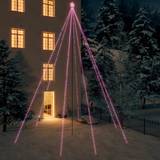 Julgransbelysning inomhus led vidaXL inomhus/utomhus 1300 LEDs färgglad Julgransbelysning