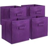 Lila Korgar DII Imports CAMZ37175 11 Nonwoven Pp Solid Square Storage Cube Korg