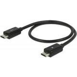 DeLock 2.0 - USB-kabel Kablar DeLock Micro USB-B - Micro USB-B OTG 0.3m