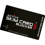 Tillbehörsväskor Deltaco Skim Card Blocker Active, COB card with LED, protect your bank cards