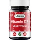 Lifeplan Vitaminer & Mineraler Lifeplan Vitamin D3 1000iu 90