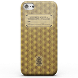 Mobilfodral Harry Potter Hufflepuff Text Book Phone Case for iPhone and Android iPhone 5/5s Snap Case Gloss
