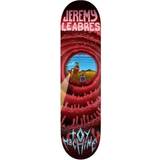 Svarta Decks Toy Machine Skateboard Deck Jeremy Leabres Pro (Cave Sect) Rød/Sort 8.5"