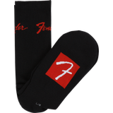 Perri s Strängar Perri s Fender Stompsocks With Toe Tap Technology Black/Red