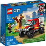 Brandmän Lego Lego City 4x4 Fire Truck Rescue 60393