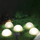 Globo Ljusslingor & Ljuslister Globo LED Solar Halbkugeln 5er auf Fairy Light