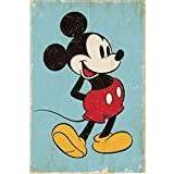 Disney Väggklockor Disney Poster 61X91 - Mouse Retro