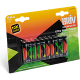 Batterier & Laddbart Alkaliska Batterier AAA (LR03) 10-Pack