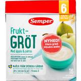 Vitamin B Barnmat & Ersättning Semper Frugtgrød Æble & Pære 480g