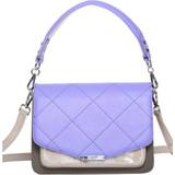 Noella Lila Handväskor Noella Blanca Multi Compartment Bag Bright Purple/Grey lak/Grey